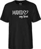Huuraa Herren T-Shirt Madrid my love 3XL Black Bio Produktbild-Vorschau 2