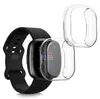 kwmobile 2x Silikon Hülle für Fitbit Versa 4 / Sense 2 Produktbild-Vorschau 1