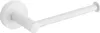 A white toilet paper holder is shown against a white background. Produktbild-Vorschau
