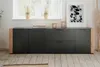 finori Lowboard Cento 57A anthrazit / Nachbildung Artisan Produktbild-Vorschau 2