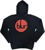 Blur - Mikina s kapucí pro muže/dámy Uni RO9660 (S) (Navy Náhled obrázku produktu 1