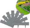 XINZI Bordure de pelouse en plastique aspect bois, Voir les images du produit 1