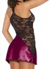 Babydoll - Satynowa koszula nocna - Bielizna damska - Podgląd zdjęcia produktu 2