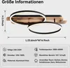 Deckenleuchte, LED Deckenleuchten mit Holz, Stufenlos Produktbild-Vorschau 10