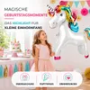 XXL Luftballon Einhorn Pferd 110 x 85 cm - Helium Ballon Produktbild-Vorschau 3