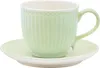 Greengate Tasse mit Untertasse ALICE Grün Kaffeebecher Produktbild-Vorschau 1