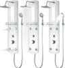 vidaXL Pannello doccia 25x43x110 cm argento Anteprima dell’immagine prodotto 9