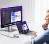 USB 8-in-1 Type-C 3.1 zu 4K HDTV Hub Adapter, USB3.0, SD, Produktbild-Vorschau 2