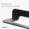 HOLZBRINK Handtuchhalter Bad Wandmontage, Handtuchstange Produktbild-Vorschau 6