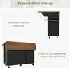MODFU  Sideboard Kommode mit Schubladen,Hochschrank mit Produktbild-Vorschau 9