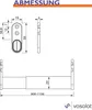 vasalat Kleiderstange ausziehbar 90-110 cm, robust & Produktbild-Vorschau 4