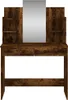 A vanity table with a mirror and shelves, presented against a white background. Náhled obrázku produktu