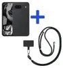 Custodia per Google Pixel 8A con cordino nero staccabile - Anteprima dell’immagine prodotto 2