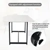 Sweiko 140x80cm Schwarz Esstisch mit 4 Stühlen Set,Moderne Produktbild-Vorschau 19