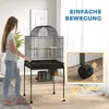 PawHut – ptačí klec pro andulky s odkládací plochou na Náhled obrázku produktu 5