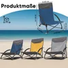 Sekey 2er Set Strandstuhl Faltbar Campingstuhl Leicht Produktbild-Vorschau 8