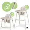 Malplay Kinderhochstuhl Babyhochstuhl 2in1 mit Produktbild-Vorschau 4