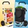 Nákupný vozík Peviasot, 2 kolesá, skladací, s chladiacim Náhľad obrázku produktu 6