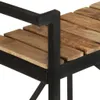 vidaXL Wózek kuchenny 87x36x81 cm lite drewno mango Podgląd zdjęcia produktu 5