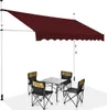 COSTWAY Tenda da sole a morsetto 300 cm, tenda da sole per Anteprima dell’immagine prodotto 1