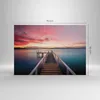 Bild auf Leinwand - Leinwandbild - Einteilig - Brücke Rosa Produktbild-Vorschau 3
