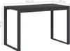 vidaXL Počítačový stůl černý 110x60x73 cm Dřevěný materiál Náhled obrázku produktu 6
