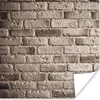MuchoWow® Poster Ziegel - Grau - Wände 50x50 cm - Produktbild-Vorschau 1