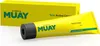 A yellow tube of Namman Muay cream and its matching yellow box are shown against a white background. Produktbild-Vorschau
