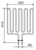 Éléments chauffants Harvia - ZSK-720 (3 kW) Voir les images du produit 5