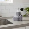 Arte Regal | Spülmittelspender - Spülorganizer - grau - Produktbild-Vorschau 2
