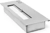 A stainless steel ethanol burner for a gel fireplace. Voir les images du produit