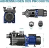 Bazénové čerpadlo 13200 l/h 370 W bazénové čerpadlo Náhľad obrázku produktu 4