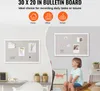 SucceBuy 30 "x20" biała tablica korkowa z lnianą Podgląd zdjęcia produktu 2