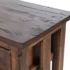 TELEFONTISCH "RATTAN 70" | 70x38x28cm (VxŠxH), mahagón | Náhľad obrázku produktu 6