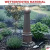 EUROtops Solar-Leuchtturm Borkum – 88 cm Gartendeko mit Produktbild-Vorschau 9