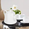 Elegantný biely porcelánový džbán, 2L, vhodný do umývačky a Náhľad obrázku produktu 5