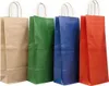 1x Flaschentragetaschen Flaschentaschen 140+80x390mm Papier Produktbild-Vorschau 2