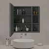 Armoire de Bain avec Miroir 70x40cm et Rangement Latéral Voir les images du produit 2