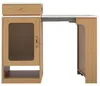 Îlot de cuisine avec table à rallonges pour 2 à 4 Voir les images du produit 14