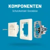 Zásuvka pod omietku ABSINA s uzemňovacím kontaktom - 10x Náhľad obrázku produktu 2
