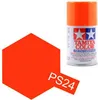 Tamiya Lexan Sprühfarbe PS-24 Neon Orange Polycarbonat Produktbild-Vorschau 3