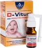 A product box and bottle of D-Vitum vitamin D aerosol for infants. Anteprima dell’immagine prodotto