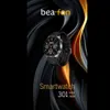 A smartwatch is displayed against a dark, abstract background with flowing gold and black elements. Anteprima dell’immagine prodotto