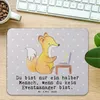 Mr. & Mrs. Panda Mauspad Eventmanager Herz - Grau Pastell - Produktbild-Vorschau 2