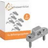 6x Wandösen für Wohnwagen & Camper – rostfreie Produktbild-Vorschau 1