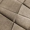 Moderner Wohnzimmer Teppich Pflegeleicht mit 3D-Optik in Produktbild-Vorschau 3