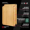 REDSALT® innovatives Bambus Holz Schneidebrett Groß L | Produktbild-Vorschau 2