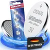 50 x Wilhelm CR2430 Blister Lithium Knopfzellen Produktbild-Vorschau 1
