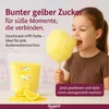 Zuckerwatte Zucker mit Geschmack Zitrone Gelb farbiger Produktbild-Vorschau 2