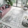 Tapiso Teppich VALLEY Modern Kurzflor Grau Blau Wohnzimmer Produktbild-Vorschau 3
